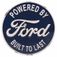 Ford Powered Embossed Tin Sign Large Refrigerator Magnet