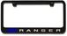 Ford Ranger Engraved License Plate Frame