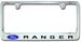 Ford Ranger Engraved License Plate Frame