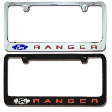 Ford Ranger Engraved License Plate Frame
