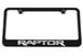 Ford Raptor Engraved License Plate Frame