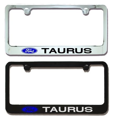 Ford Taurus Engraved License Plate Frame
