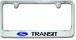 Ford Transit Engraved License Plate Frame
