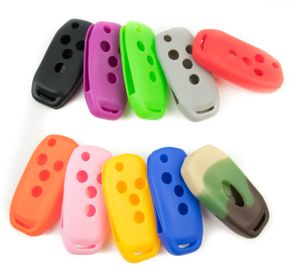 Pair (2), Silicone Rubber Key Remote Cover for Ford Transit 2019-2025