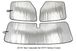 Freightliner Cascadia Sunshade / Sleeper / Privacy 2008-2025