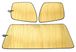 Freightliner M2 eM2 Cab Sunshade / Sleeper / Privacy 2002-2025