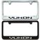 GMC Yukon Engraved License Plate Frame - Custom Finish and Logo Colors