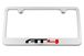 GMC AT4 Engraved License Plate Frame