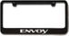 GMC Envoy Engraved License Plate Frame - Custom Finish and Logo Colors