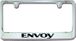 GMC Envoy Engraved License Plate Frame - Custom Finish and Logo Colors
