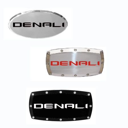 GMC Denali Engraved Billet Hitch Receiver Cover