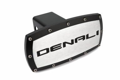 GMC Denali Engraved Billet Hitch Receiver Cover