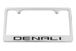 GMC DENALI Engraved License Plate Frame Early and Late Models