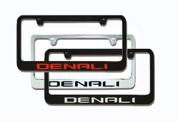 GMC DENALI Engraved License Plate Frame