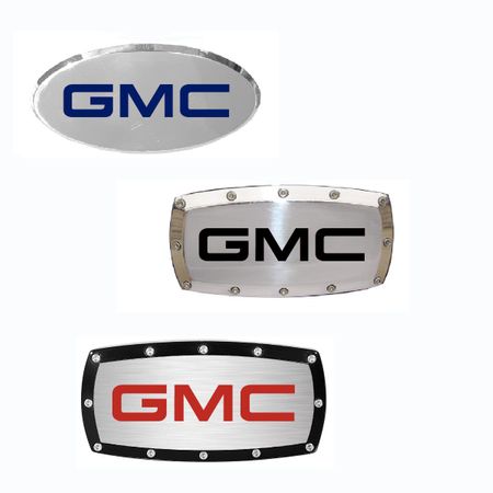 GMC Engraved Billet Hitch Receiver Cover