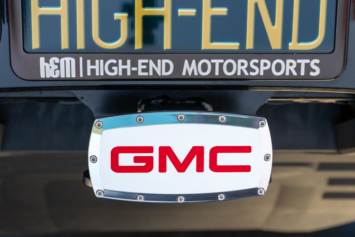 GMC Engraved Billet Hitch Receiver Cover