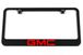 GMC Engraved License Plate Frame