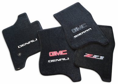 GMC Sierra and Sierra Denali Floor Mats 2001 - 2018 - Premium Upgrade
