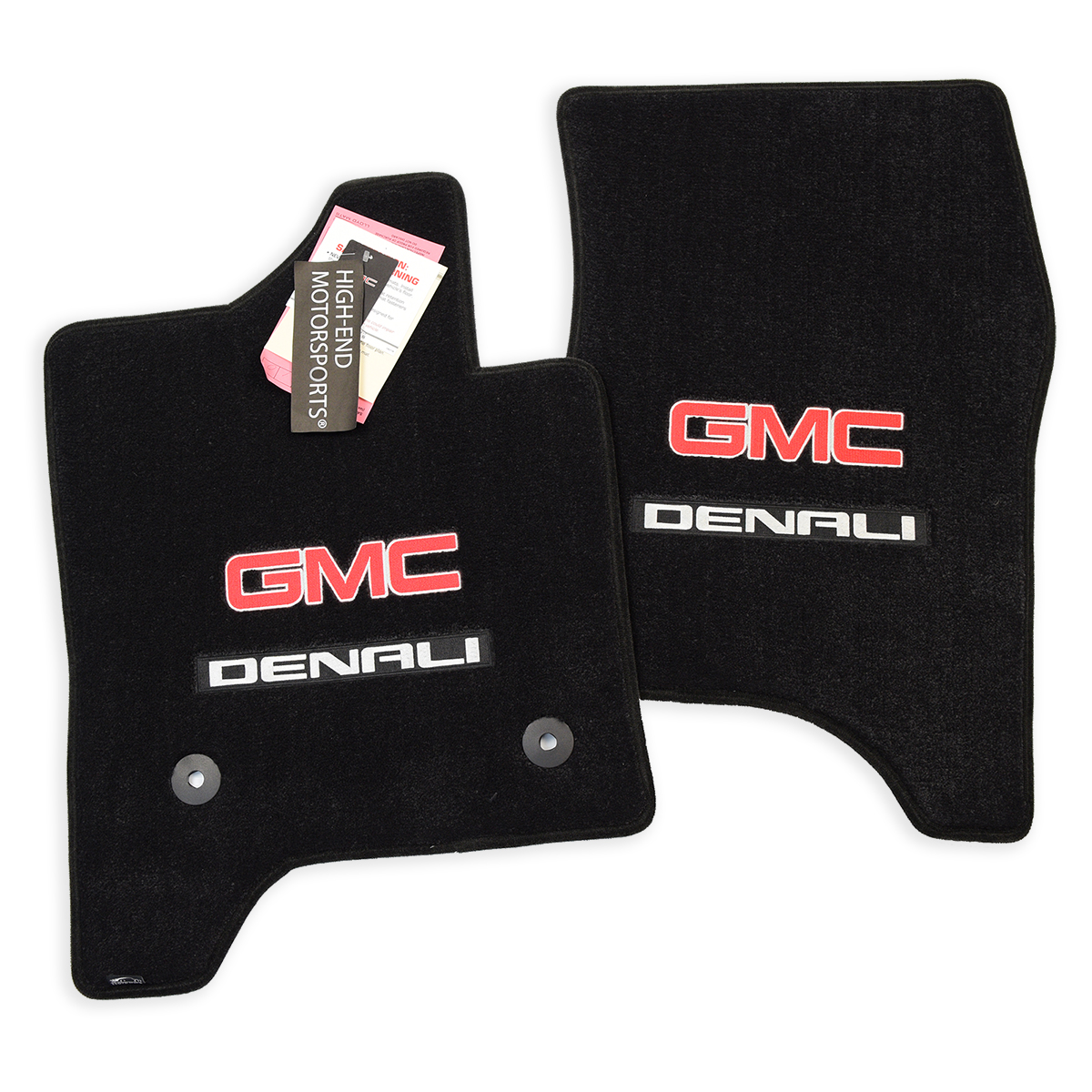 GMC Yukon Denali Floor Mats – Short Body Style – Denali Logos – Premium 32oz – Ultimat By Lloyd Mats