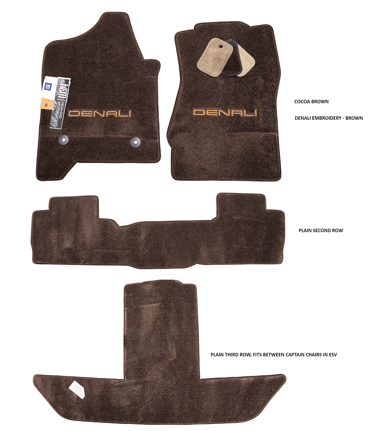 GMC Yukon Denali XL Floor Mats Premium Upgrade