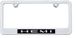 Hemi Decklid Logo Engraved License Plate Frame