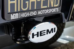 HEMI Logo Engraved Billet Hitch Receiver Cover