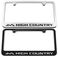 Chevrolet High Country Engraved License Plate your Frame Silverado Tahoe Suburban