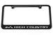 Chevrolet High Country Engraved License Plate your Frame Silverado Tahoe Suburban