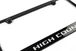 Chevrolet High Country Engraved License Plate your Frame Silverado Tahoe Suburban