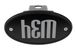 High-End Motorsports Black & Grey Hitch Cover