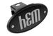 High-End Motorsports Black & Grey Hitch Cover