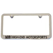 High-End Motorsports Chrome License Plate Frame