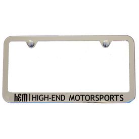 High-End Motorsports Chrome License Plate Frame