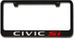 Honda Civic Si Engraved License Plate Frame