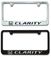 Honda Clarity Engraved License Plate Frame