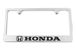 Honda Engraved License Plate Frame