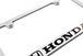 Honda Engraved License Plate Frame