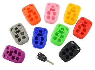 Pair (2), Honda Odyssey Silicone Rubber Remote Key Cover 2011-2013 w/power doors