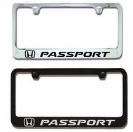 Honda Passport Engraved License Plate Frame