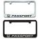 Honda Passport Engraved License Plate Frame