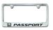 Honda Passport Engraved License Plate Frame