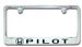 Honda Pilot Engraved License Plate Frame