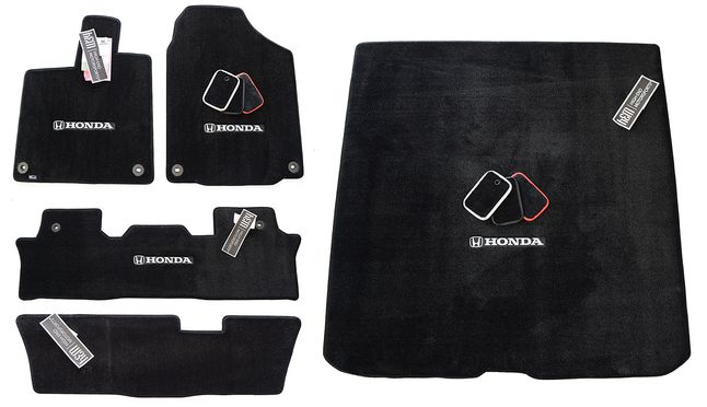 Honda Pilot Floor Mats Set - Premium Upgrade
