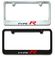 Honda Type R Engraved License Plate Frame