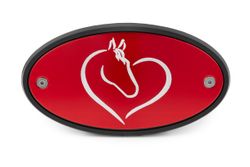 Horse & Heart Receiver Hitch Cover