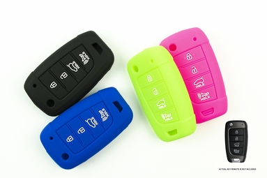 Hyundai Tucson Solid Silicone Rubber Remote Keyless Cover 2021 2022 2023 Flip Model