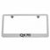 Infiniti QX70 Chrome License Plate Frame - Engraved