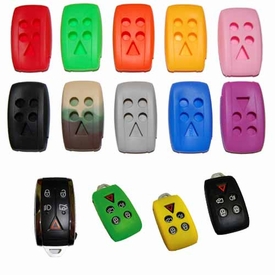 Pair (2), Jaguar Smart Key Silicone Rubber Remote Cover 2006 - 2015
