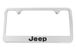 Jeep Engraved License Plate Frame