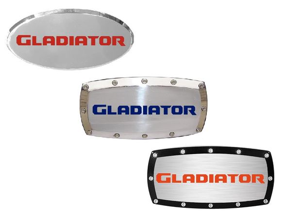 Jeep Gladiator Billet Engraved Receiver Hitch Cover